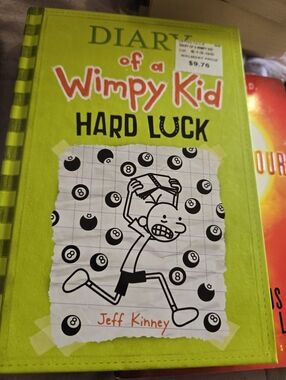 Diary of a Wimpy Kid: Hard Luck - Lime Green Kids Book